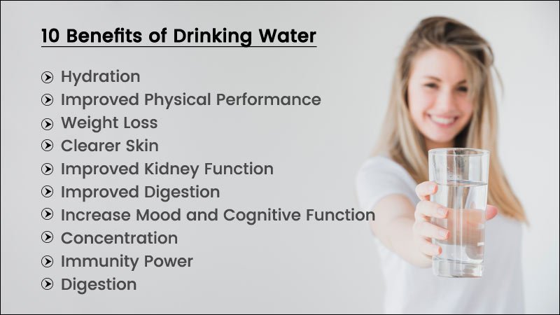 Benefits of Drinking Water